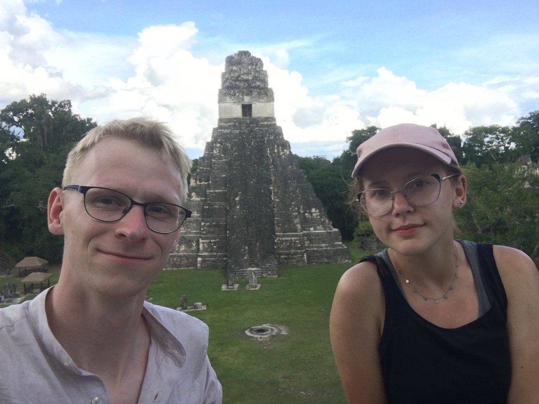 Maciej i Weronika w Gwatemali