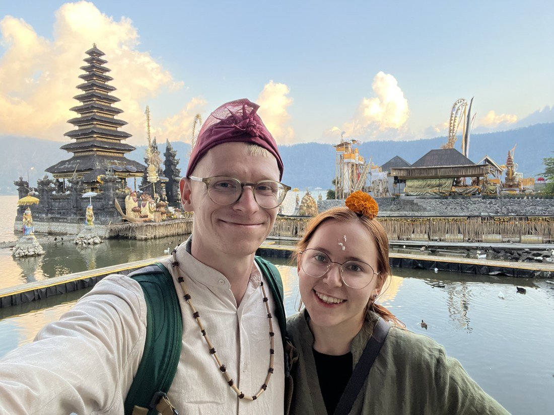 Maciej i Weronika w Indonezji